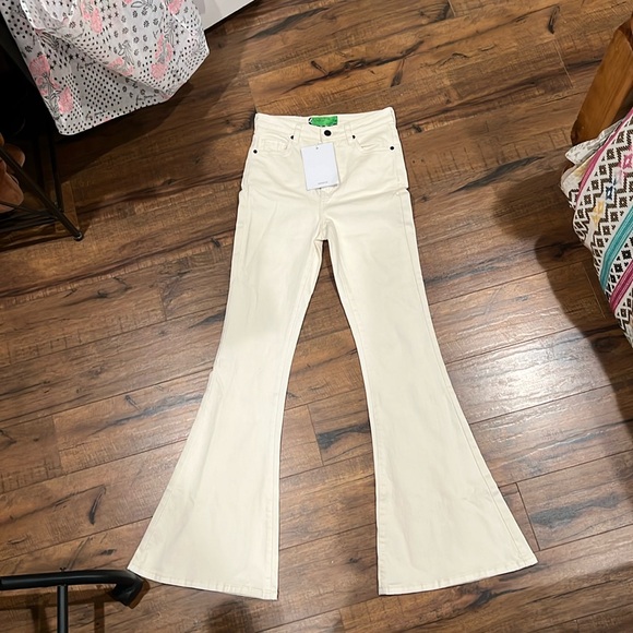 Sandrine Rose Ivory Flare NWT - Picture 11 of 11